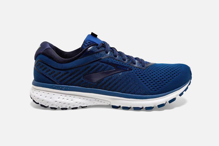 Brooks Ghost 12 Mens Road Running Shoes - Blue - Indonesia (PJNZ-78135)